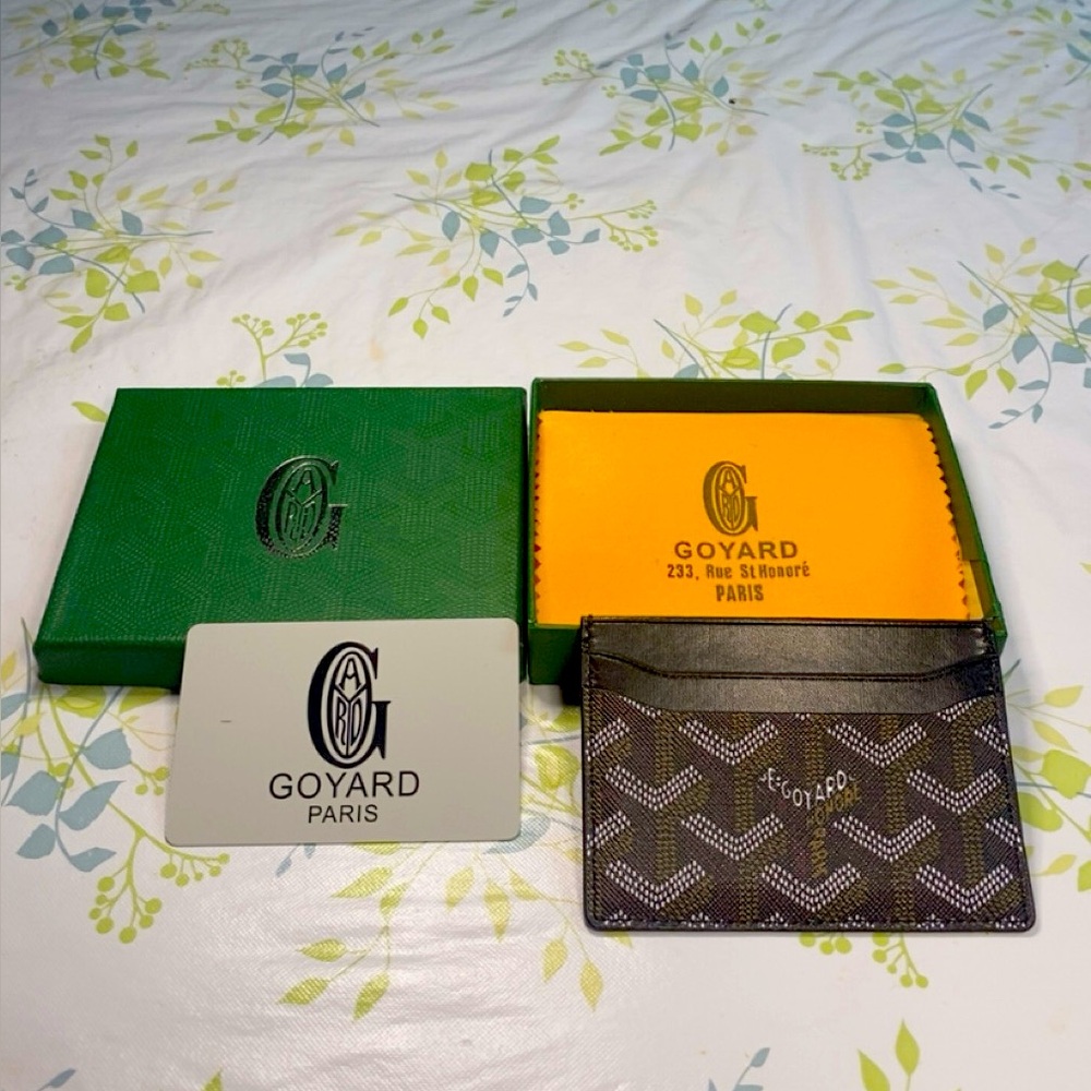 Goyard Wallet Cardholder (color black)